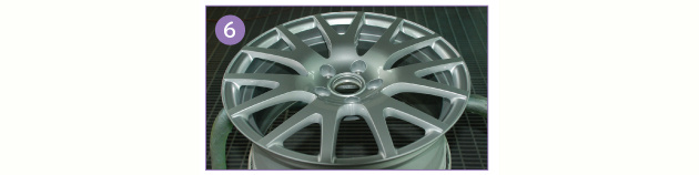 ホイールガリキズペイント