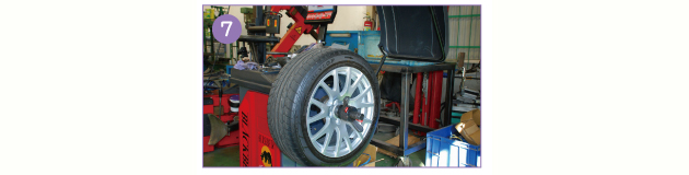 ホイールガリキズペイント